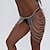 preiswerte Kostümschmuck-Körper-Kette / Bauchkette Taillengürtel Taillengürtel Metallisch Glanz Sexy Aleación Für Scheibe Cosplay Karneval Damen Modeschmuck Modeschmuck