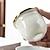 baratos Serviços de Copos-Conjunto de chá de viagem caneca de chá portátil de cerâmica para gatos da sorte – perfeita para viagens, escritório ou como presente!