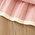 זול סטים-2 חלקים פעוטות בנות לב Ruched חצאית וסוודר הגדר שרוול ארוך פעיל בית הספר כותנה 3-7 שנים אביב קלארט ורוד מסמיק