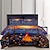 preiswerte exklusives Design-Bettbezug-Set mit Flammen-Quilt-Kunstmuster, weiches 3-teiliges Luxus-Baumwoll-Bettwäsche-Set, Heimdekoration, Geschenk