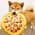 Χαμηλού Κόστους Παιχνίδια για σκύλους-1 τμχ πίτσα σχεδίασης κατοικίδιων ζώων που τρίβει δόντια βελούδινο παιχνίδι ανθεκτικό μασώμενο παιχνίδι για διαδραστική παροχή σκύλου