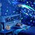 tanie Lampy projektora i projektory laserowe-lampki nocne dla dzieci projektor gwiazd wszechświata lampka nocna dla dzieci do sypialni romantyczny projektor konstelacji morza i księżyca - 6 zestawów filmów