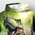 halpa pojan 3d-setit-Poikien 3D Dinosaurus Huppari ja housut Setti Pitkähihainen 3D-tulostus Syksy Talvi Aktiivinen Muoti Tyylikäs Polyesteri Lapset 3-12 vuotta ulko- Katu Loma Normaali