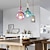 abordables Éclairages pour îlot-simplicité lampe à suspension en verre clair design nordique moderne restaurant droplight décor à la maison e27 lampe suspendue au plafond pour café loft dessert boutique bar 110-240v