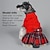 levne Oblečky pro psy-psí svetr šaty s dírkou na vodítko motýlek kostkované psí svetry pro malé psy teplý mazlíček svetr