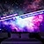 preiswerte Blacklight -Wandteppiche-Schwarzlicht Wandteppich UV reaktiv im Dunkeln leuchtend Party Neon Universum Himmel trippig neblige Natur Landschaft hängender Wandteppich Wandbild für Wohnzimmer Schlafzimmer