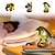 voordelige Tafellampen-serie dierentafellampen, nachtlampje van gebeitst hars tafellamp, nachtlampje van gebeitst hars dier, gebeitst harslamp voor slaapkamer dierenliefhebbers woondecoratie 10*15cm/3.93*5.9inch (3 stuks knoopbatterijen)