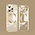 economico Cover per iPhone-Per Magsafe custodia di ricarica wireless magnetica per iPhone 15 14 plus 13 12 11 pro max copertura protettiva per lenti in silicone trasparente di lusso