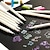 ieftine Scăzut la 30 $-Marker metalic 10/20 de culori pentru vopsea pe sticlă pictură pe piatră, bricolaj, fabricarea de carduri, ceramică din plastic, lemn, suprafață metalică, perfectă pentru decorarea de Paște