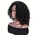 זול פאות איכותיות במיוחד-פאות שיער מקורזל אפרו 14 אינץ&#039; שחורות עם פוני צד לנשים סיבים סינתטיים פאות מתולתלות קינקיות פאות שיער במראה טבעי