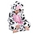 Недорогие пижама и кигуруми-Детские Пижамы кигуруми Пижамы Цельные пижамы Лошадь Тигр Животный принт Больше костюмов Животное Цельные пижамы Пижамы Забавный костюм Косплей Для Мальчики и девочки Маскарад
