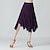 cheap Ballroom Dancewear-Ballroom Dance Skirts Pleats Pure Color Splicing Women&#039;s Performance Training High Polyester
