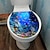 halpa Kylpyhuonelaitteet-1kpl 3d wc-istuin seinätarra taidetapetti kylpyhuonetarrat halpa Ocean World wc-kannen koristetarra, seinätarra, itseliimautuva kylpyhuone-wc-tarra, mielenkiintoinen esine