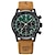 Недорогие Кварцевые часы-Poedagar роскошные мужские часы высокого качества водостойкий хронограф светящиеся мужские наручные часы кожаные мужские кварцевые часы повседневные часы