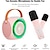 זול רמקולים-מכונת קריוקי מיני לילדים רמקול Bluetooth קריוקי נייד עם 2 מיקרופונים חסרי רצון ונורות לד למסיבת ביתית מתנות יום הולדת לבנים/בנות