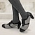 Χαμηλού Κόστους Γυναικεία Oxfords-Γυναικεία Γόβες Οξφόρδη Bullock Παπούτσια Μεγάλα Μεγέθη Vintage παπούτσια Πάρτι ΕΞΩΤΕΡΙΚΟΥ ΧΩΡΟΥ Συμπαγές Χρώμα Χειμώνας Γατίσιο Τακούνι Μυτερή Μύτη Κομψό Βίντατζ Πολυτελές Σουέτ Μοκασίνια