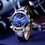 お買い得  機械式腕時計-女性 男性 機械式時計 ダイアモンド ミニマリスト 贅沢 ファッション 自動巻き 光る カレンダー 防水 レザー 腕時計