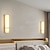 Недорогие Настенные светодиодные светильники-современный мраморный настенный бра длинный линейный золотой латунный настенный светильник прикроватный настенный светильник для ванной комнаты, светильник для туалетного столика, бар, проводное