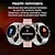 voordelige Smartwatches-Y99 smartwatch fitness tracker 1,43 inch amoled bluetooth oproep weer kompas ip68 waterdicht zakelijk sporthorloge