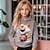 cheap Girl&#039;s 3D Hoodies&amp;Sweatshirts-Girls&#039; 3D Tiger Hoodie Pullover Long Sleeve 3D Print Fall Winter Active Fashion Cute Polyester Kids 3-12 Years Outdoor Casual Daily Regular Fit