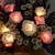 billiga LED-ljusslingor-fairy lights led ros blomma liten färg lampor ljusslinga, för mors dag presenter inomhus förslag atmosfär ljus, födelsedag scen arrangemang flickrum dekoration