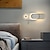 cheap Indoor Wall Lights-Night Light Wall lamp Modern LED Wall Lights Compatible with Study Living Room Bedroom Bedside Aisle Corridor Lamps Indoor Lighting with Pull Switch 110-240V