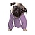 voordelige Huisdier bedrukte hoodies-hond hoodie met letterprint tekst memes grappige hond truien voor grote honden hond trui effen zacht geborsteld fleece hondenkleding hond hoodie sweatshirt met zak