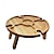 billige Køkkenopbevaring-sammenklappeligt picnicbord i træ med vinglasholder bærbar kreativ 2 i 1 vinglasstativ &amp; rumskål til ost og frugt til udendørs