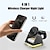 levne Bezdrátové nabíječky-bezdrátová nabíječka magsafe pro Apple s dotykovou krystalovou lampou stolní dok pro iphone 15 14 13 pro max iwatch airpods 3 v 1