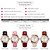 baratos Relógios Quartz-Feminino Relógios de Quartzo minimalista Esportivo Negócio Relógio de Pulso Luminoso IMPERMEÁVEL Couro Assista