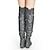 preiswerte Damenstiefel-Damen Stiefel Bikerstiefel Springerstiefel Übergrössen Party Outdoor B¨¹ro Feste Farbe Stiefel über Knie Oberschenkelhohe Stiefel Sommer Winter Flacher Absatz Runde Zehe Elegant Brautkleider schlicht