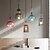 abordables Éclairages pour îlot-simplicité lampe à suspension en verre clair design nordique moderne restaurant droplight décor à la maison e27 lampe suspendue au plafond pour café loft dessert boutique bar 110-240v