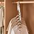 voordelige Opslag &amp; Organisatie-draagbare reiskleerhanger opvouwbare 5-gaats kledingdroogrek voor slaapkamer badkamer kledingkast ruimtebesparende kledingorganizer
