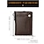 economico porta carte e custodie-portafoglio da uomo in pelle combinazione porta carte d&#039;identità in pelle pu con design a catena antifurto