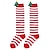 Χαμηλού Κόστους Παιδικές κάλτσες-παιδικές κοριτσίστικες κάλτσες κόκκινες και άσπρες-λεπτές πράσινες και λευκές λωρίδες μπλε και κόκκινες ριγέ στάμπα άνοιξη φθινόπωρο χαριτωμένο σπίτι 3-12 ετών