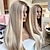 cheap Human Hair Lace Front Wigs-Unprocessed Virgin Hair 13x4 Lace Front Wig Free Part Brazilian Hair Straight Multi-color Wig 130% 150% Density with Baby Hair Smooth Highlighted / Balayage Hair  Pre-Plucked For Women Long