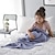 abordables Couverture portable-Couverture de sirène simple queue de sirène couverture tricotée couverture pour bébé couvertures de bébé personnalisées