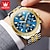 cheap Mechanical Watches-Olevs Men&#039;S Watches Perpetual Calendar Moon Phase Calendar Luminous Multifunction Mechanical Watches Waterproof Sports Men&#039;S Watches