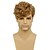 cheap Mens Wigs-Curly Blonde Short Wigs for Men Fluffy Natural Layered Synthetic Blonde Wig Halloween Cosplay Hair Wig for Male Guy (Blonde)