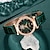 Недорогие Кварцевые часы-6 шт./компл. женские часы, роскошные кварцевые часы со стразами, винтажные аналоговые наручные часы со звездой &amp; комплект украшений в подарок маме