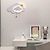 abordables Appliques murales pour enfants-applique murale led intérieur enfants 7w nuage applique chambre d&#039;enfant avec interrupteur à tirette enfants lampe de chevet à intensité variable pour filles garçon chambre décoration acrylique