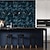 abordables Fond d&#039;écran abstrait et en marbre-Fonds d&#039;écran cool papier peint bleu papier peint abstrait marbre revêtement mural autocollant peler et coller amovible PVC/vinyle matériau auto-adhésif/adhésif requis décoration murale pour salon