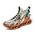 Недорогие Ежедневно-мужские кроссовки Flyknit обувь 5 пар носков для бега ходьба спортивные повседневные на открытом воздухе ежедневные трикотажные ткани volant дышащие увеличивающие рост на шнуровке черный белый бежевый весна осень