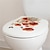 levne Samolepky na zeď-samolepka meiren květina na stěnu koupelna toaleta toaletní samolepka domácí zkrášlující dekorace samolepka na stěnu