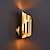 voordelige Wandverlichting voor binnen-messing wandkandelaar, moderne wandlamp uit het midden van de eeuw voor slaapkamer woonkamer badkamer ijdelheid keuken meer, vintage wandverlichting binnen gouden wandlamp met nieuwigheid schaduw