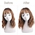 Χαμηλού Κόστους Φράντζες-Κομμώσεις πάχους 8 ιντσών που προσθέτουν επιπλέον κλιπ όγκου μαλλιών σε κάλυμμα μαλλιών extensions για αραιά μαλλιά γυναικεία χρώμα γκρι/καφέ/ασημί/λευκό μικτό