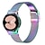 abordables Bracelets de montre Samsung-Bracelet de Montre  pour Samsung Galaxy Watch 6/5/4 40/44mm, Galaxy Watch 5 Pro 45mm, Galaxy Watch 4/6 Classic 42/46/43/47mm, Watch 3, Active 2, Gear S2 Acier Inoxydable Remplacement Sangle Mince