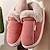 cheap Women&#039;s Slippers &amp; Flip-Flops-Women&#039;s Slippers Fuzzy Slippers Fluffy Slippers House Slippers Warm Slippers Home Daily Solid Color Winter Platform Flat Heel Open Toe Fashion Casual Minimalism Polyester Faux Fur Loafer Red Purple