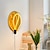 tanie Kinkiety wewnętrzne-balon kinkiet kryty minimalistyczny design kinkiet ścienny klosz z przezroczystego szkła kinkietdekoracyjna lampa ścienna do sypialni salon tło kinkiety 110-240v