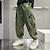 cheap Bottoms-Kids Boys Pants Trousers Pocket Solid Color Keep Warm Pants School Fashion Cool Black Army Green Mid Waist